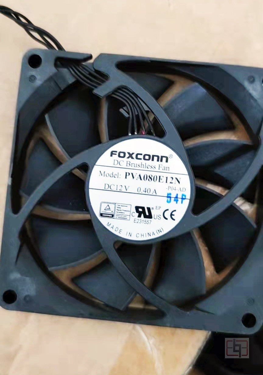 FOXCONN PVA080E12N 12V 0.40A 4wires cooling fan FOXCONN PVA080E12N 12V 0.40A 4wires cooling fan